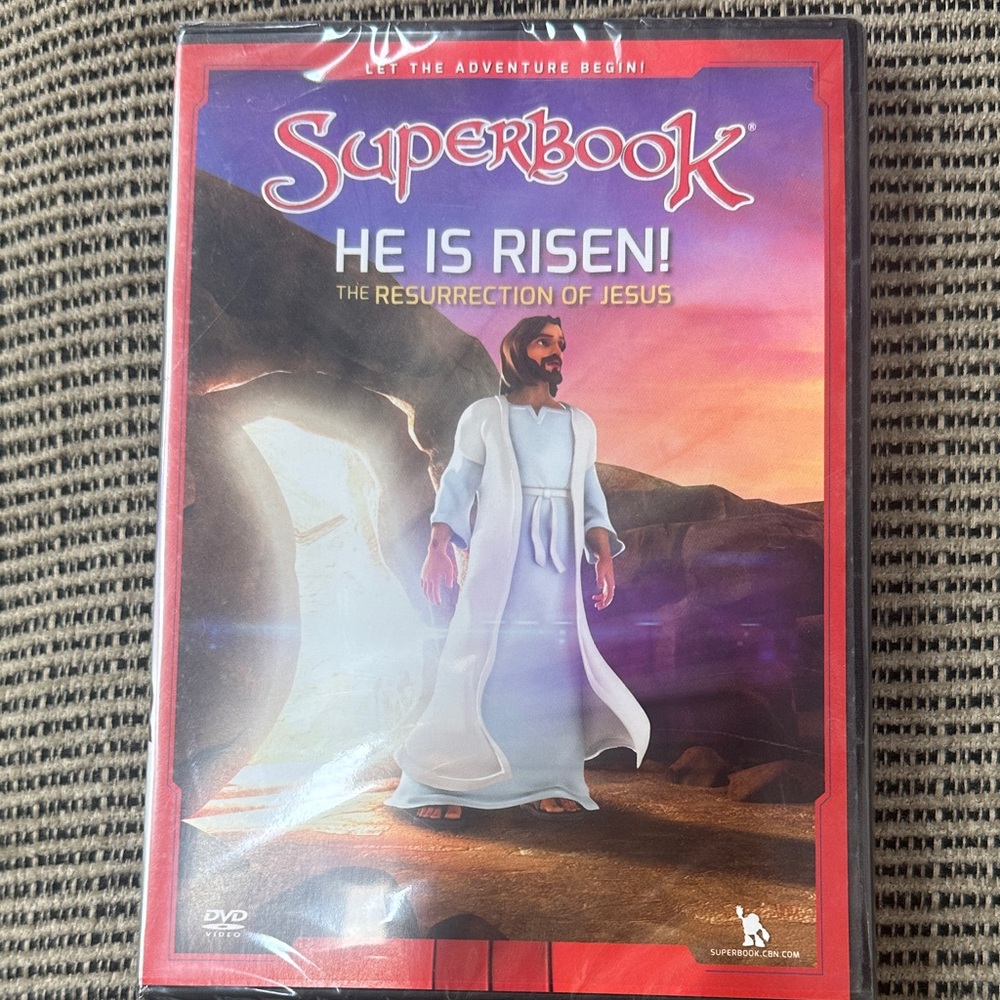 Superbook He Is Risen DVD